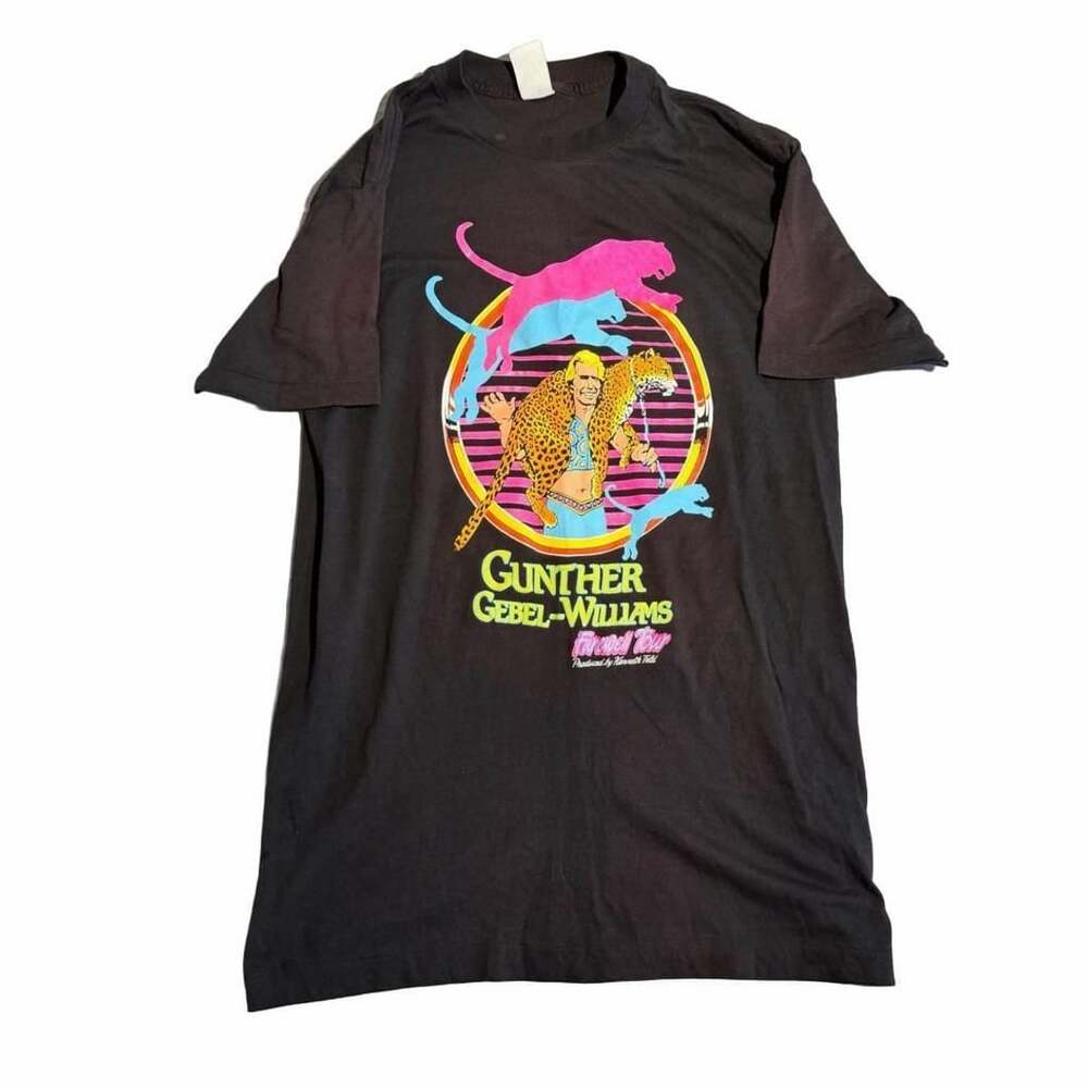 Sherry Gunther Gebel-Williams Farewell Tour Circus T-Shirt X-Large Black